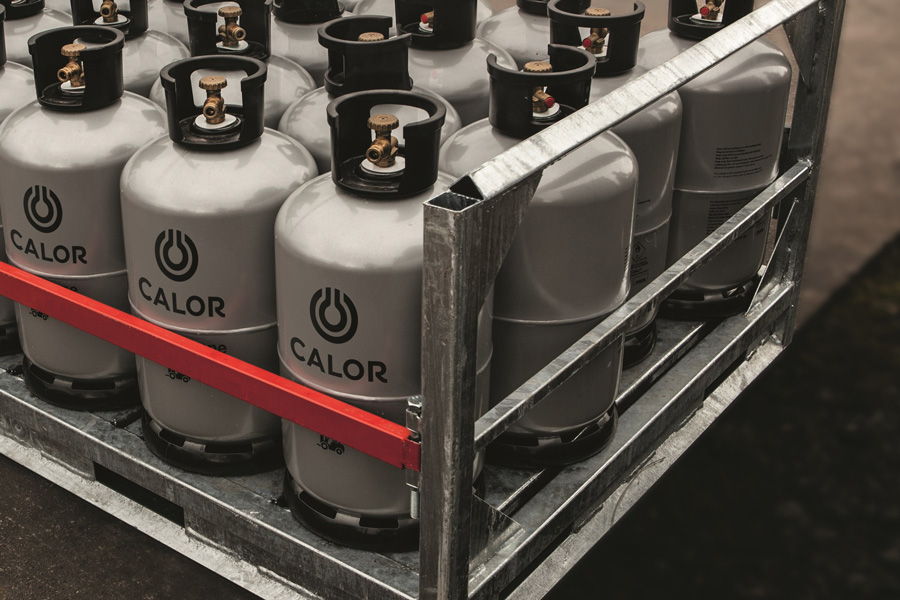 calor gas cylinders pallet